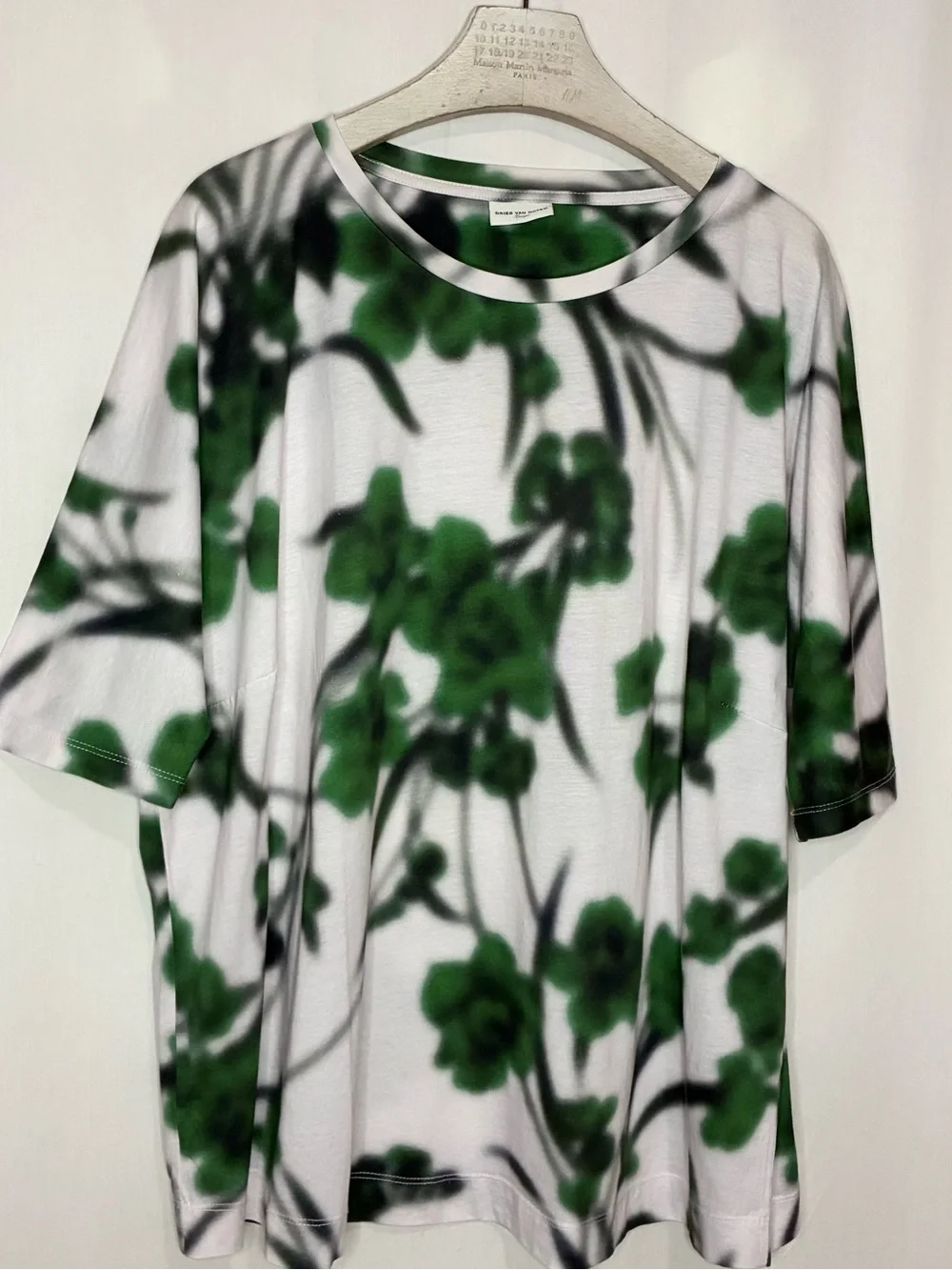 Dries Van Noten Floral Print Relaxed Fit T-Shirt - Picture 2 of 5